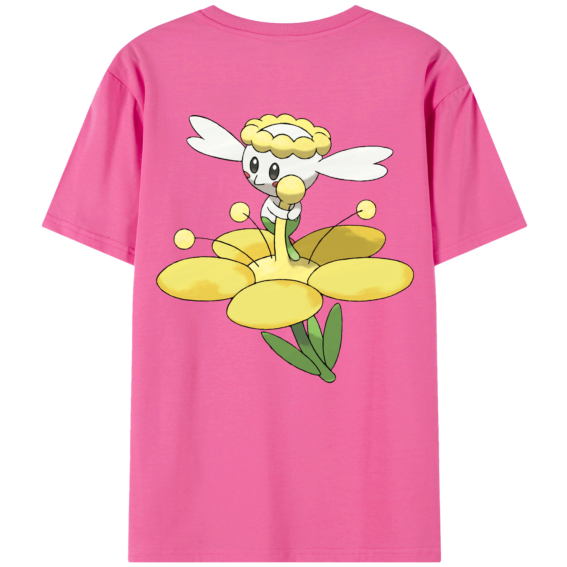（画像用） ポケットモンスター Pokémon レディース半袖Tシャツ(バックプリント)
